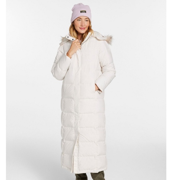 L.L. Bean Women’s Ultrawarm Coat - Long in Paperwhite - Picture 2 of 14